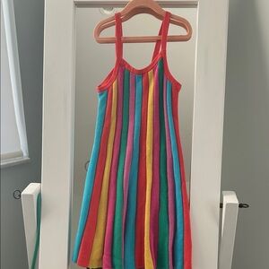 Peek girl’s dress Colorful Striped Kids Dress